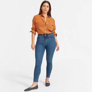 Everlane High-Rise Slim-Straight Jeans